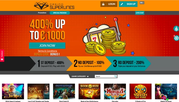 casino-superlines screenshot