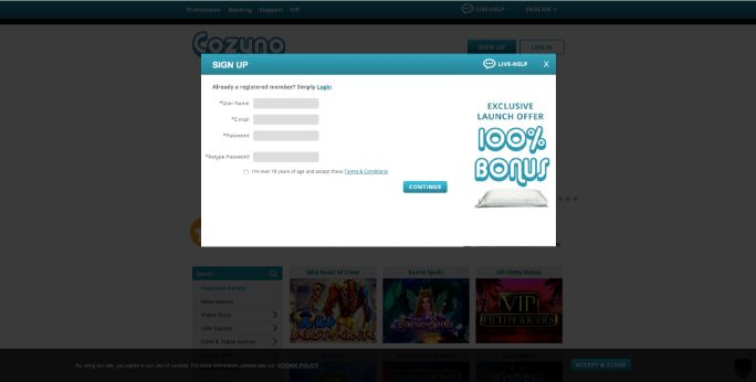 cozyno screenshot