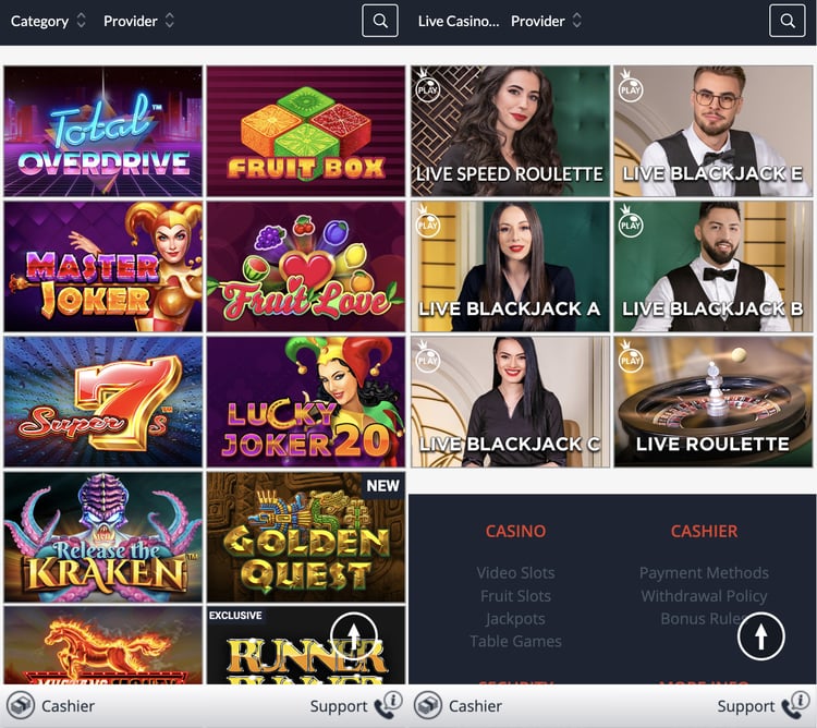 fruits4real-casino screenshot