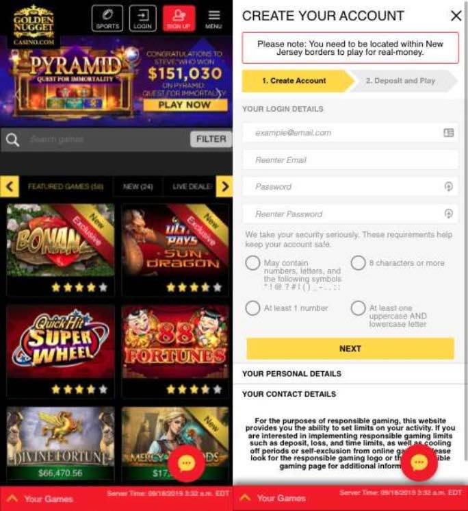 golden-nugget-online-casino screenshot