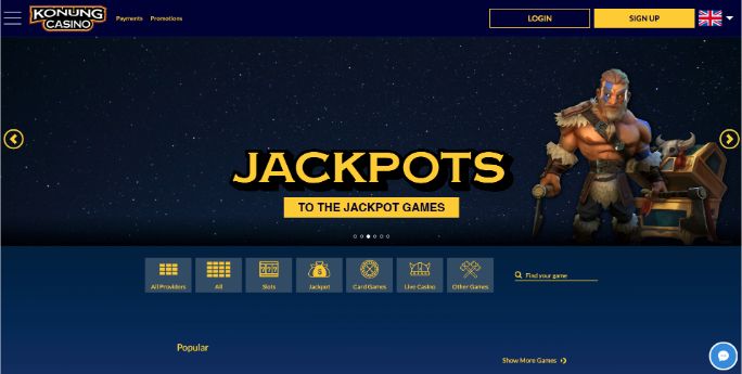 konung-casino screenshot
