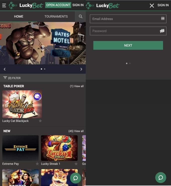 luckybet-casino screenshot