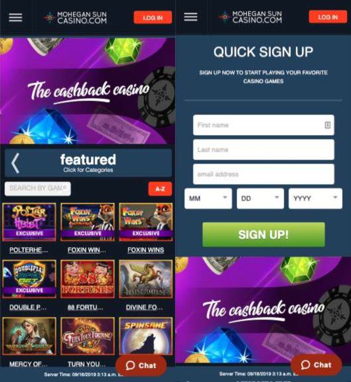 mohegan-sun-online-casino-nj screenshot
