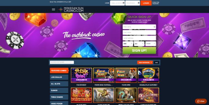 mohegan-sun-online-casino-nj screenshot