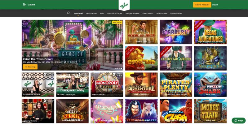 mr-green-casino screenshot
