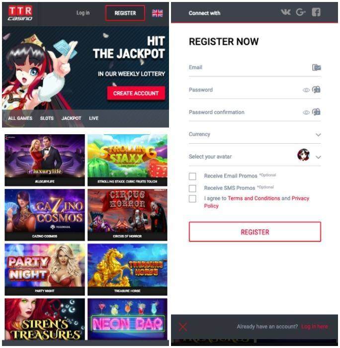 ttr-casino screenshot