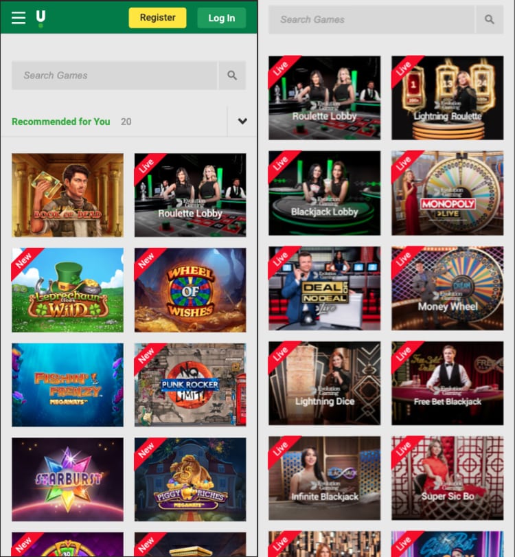 unibet-casino screenshot
