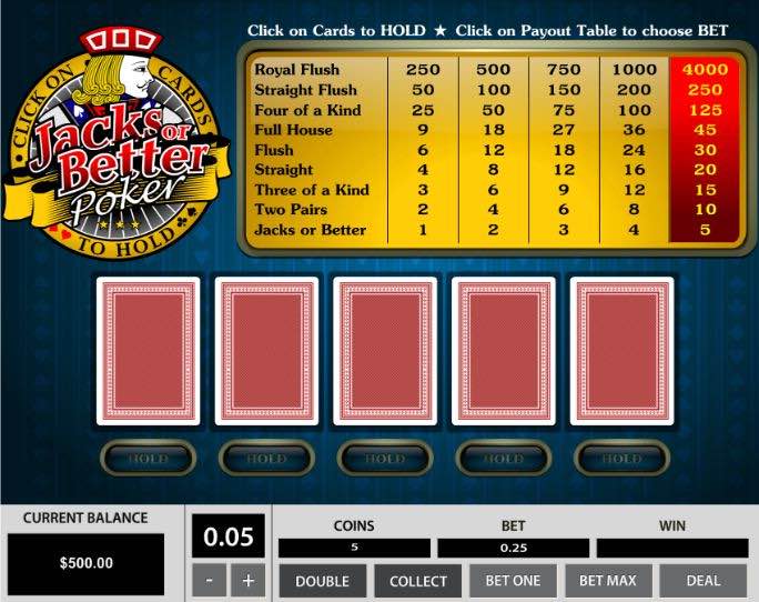 pragamatic play video poker