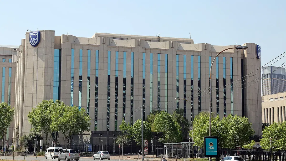 Standard Bank head office building in Johannesburg